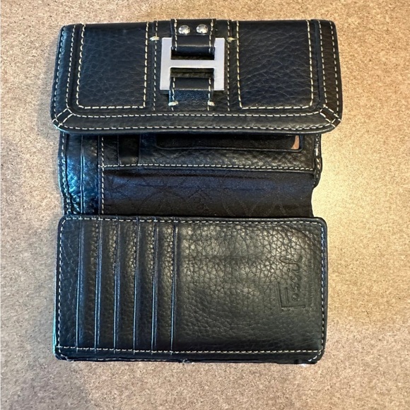 Fossil Black Tri-Fold Wallet - Picture 2 of 8